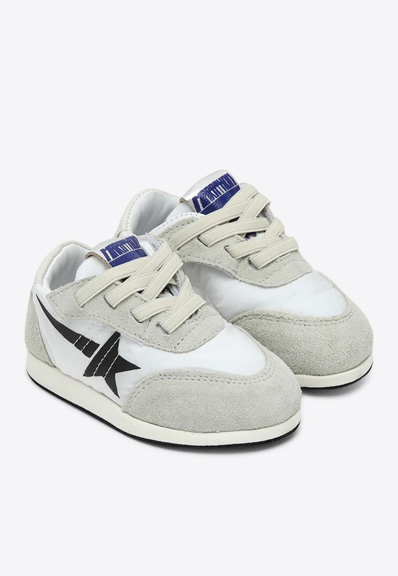 Golden Goose DB Kids Babies Marathon Low-Top Sneakers White GIF00819F006951/Q_GOLDE-10220