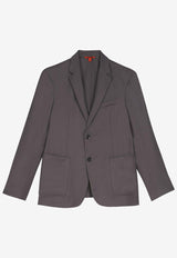 Barena Venezia Borgo Single-Breasted Blazer Gray GIU47800482GREY