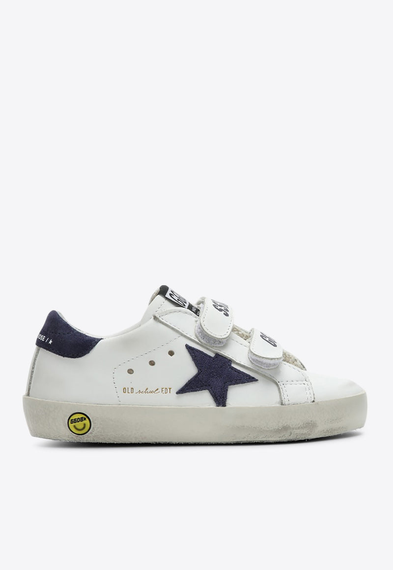 Golden Goose DB Kids Babies Old School Low-Top Sneakers White GJF00111F000418/R_GOLDE-10304