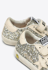 Golden Goose DB Kids Kids Old School Glittered Low-Top Sneakers GJF00111F005314/O_GOLDE-65195