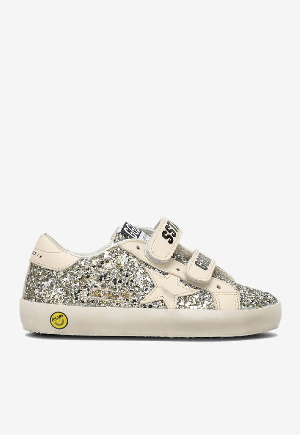 Golden Goose DB Kids Boys Old School Low-Top Sneakers Silver GJF00111F005314/S_GOLDE-65195