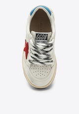 Golden Goose DB Kids Girls Ball Star Low-Top Sneakers White GJF00439F005330/O_GOLDE-10575