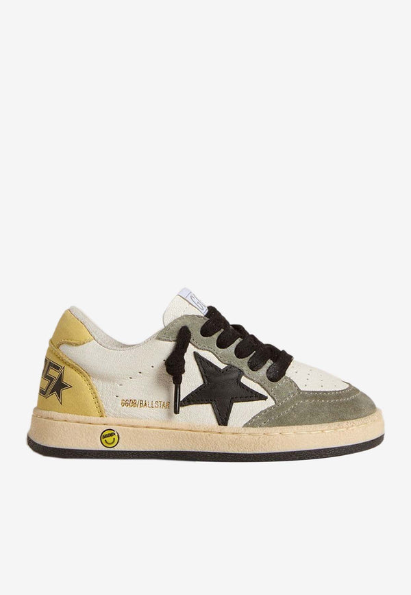 Golden Goose DB Kids Baby Boys Ball Star Leather Sneakers  Multicolor GJF00439.F007449.82986_WHITE MULT