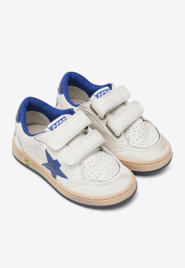 Golden Goose DB Kids Babies Ball Star Low-Top Sneakers White GJF00501F004246/R_GOLDE-10793