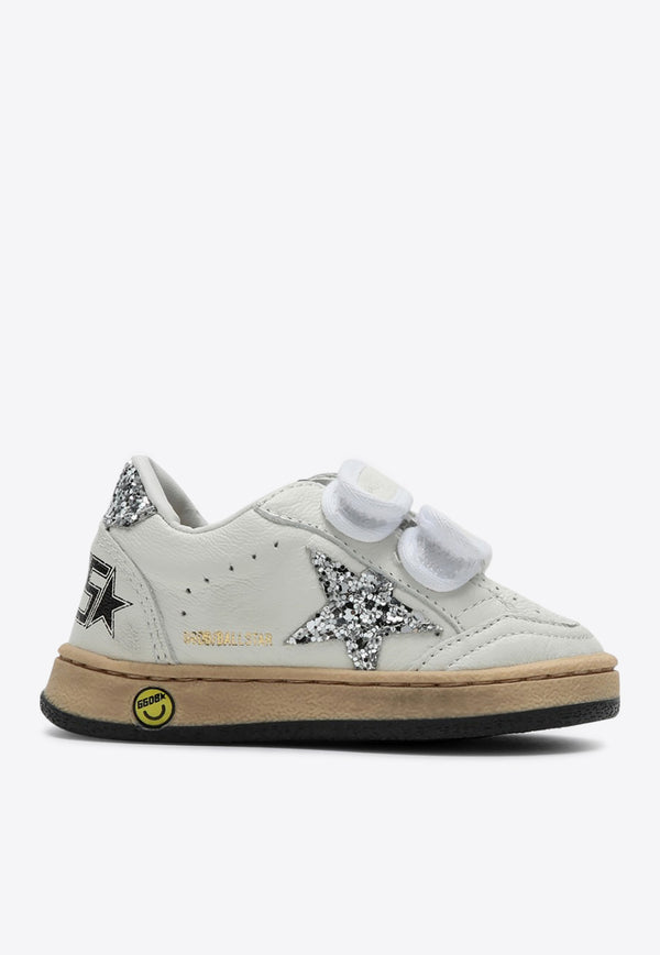 Golden Goose DB Kids Babies Ball Star Low-Top Sneakers White GJF00501F004826/R_GOLDE-80185