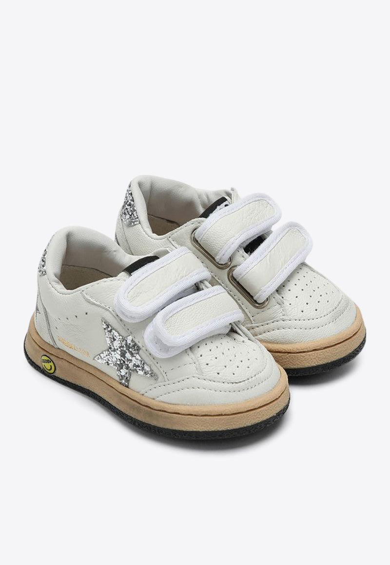 Golden Goose DB Kids Babies Ball Star Low-Top Sneakers White GJF00501F004826/R_GOLDE-80185