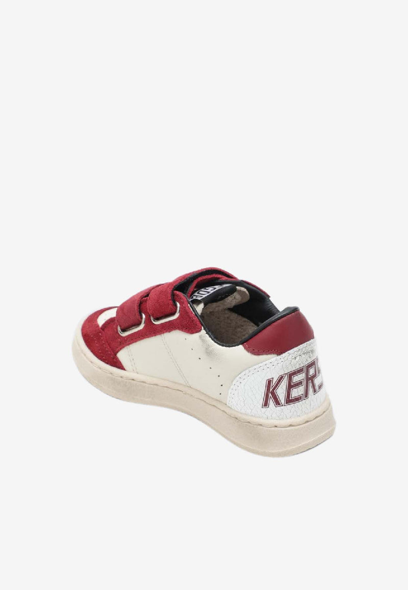 Golden Goose DB Kids Baby Boys Ball Star Low-Top Sneakers Red GJF00501F008054/S_GOLDE-12381