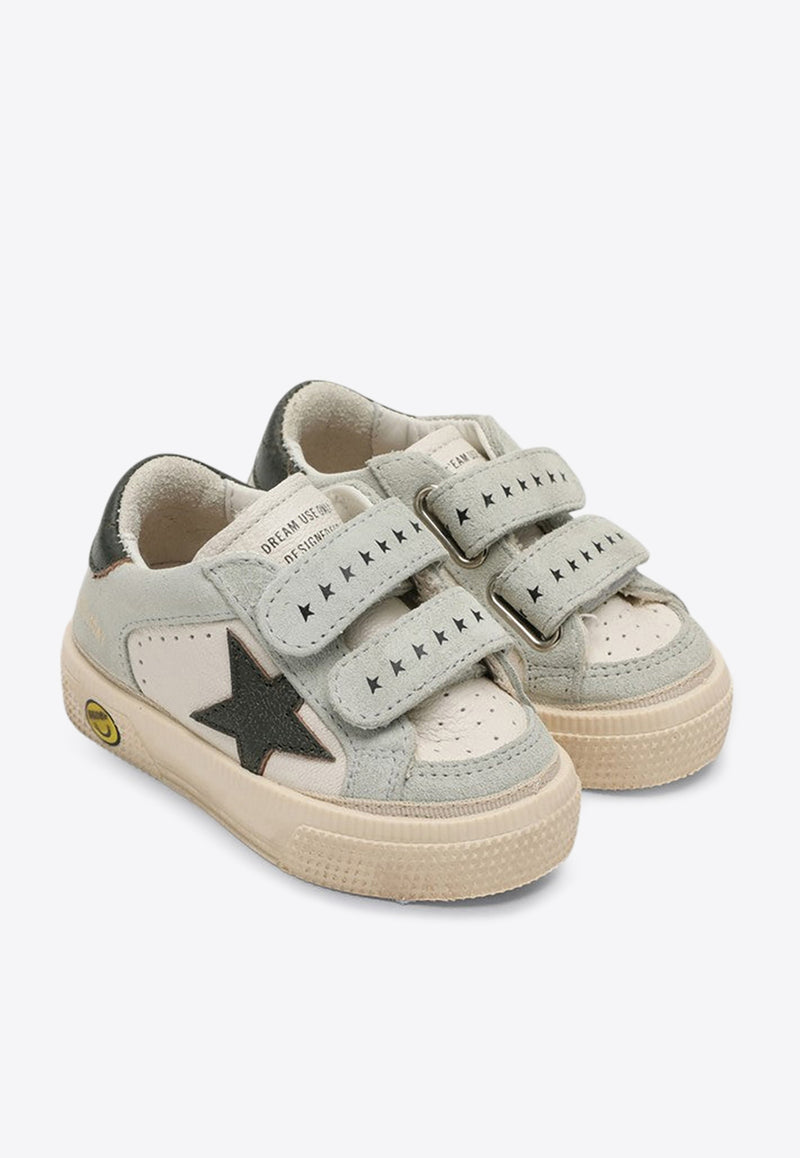 Golden Goose DB Kids Boys May School Low-Top Sneakers GJF00612.F006082.10802WHITE