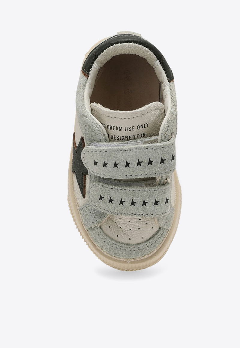 Golden Goose DB Kids Boys May School Low-Top Sneakers White GJF00612F006082/P_GOLDE-10802