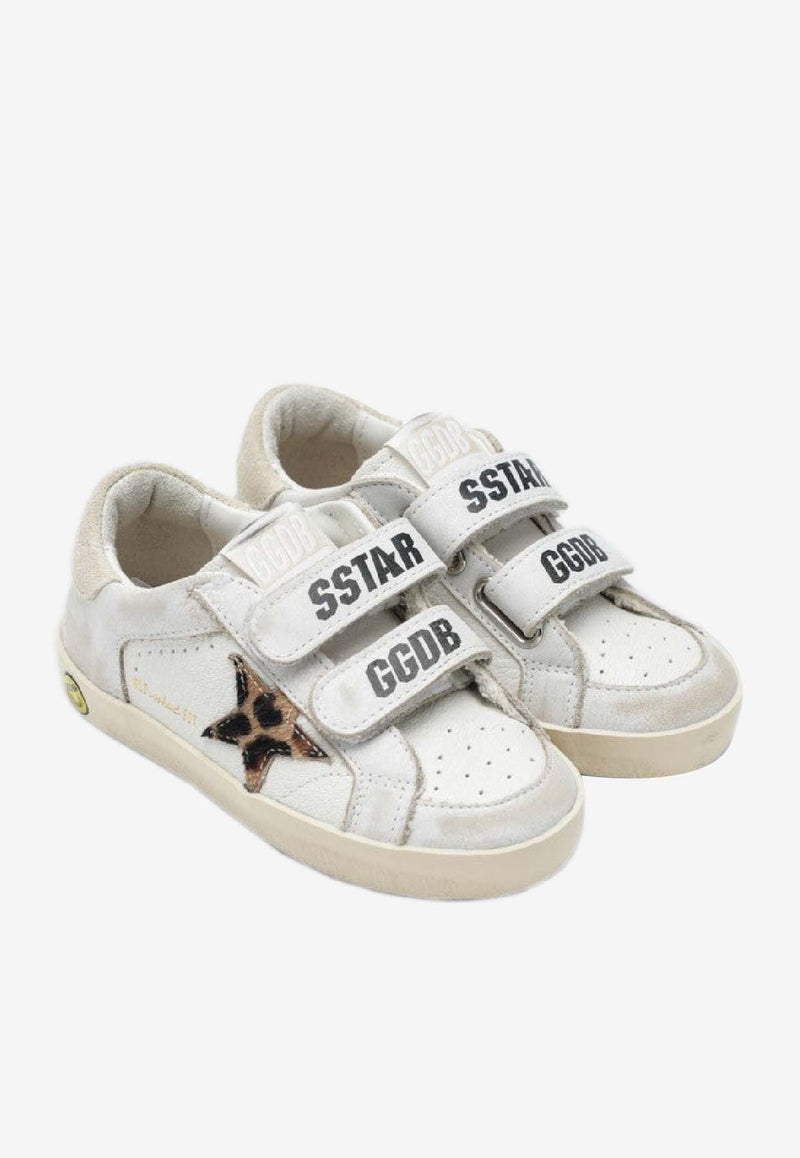 Golden Goose DB Kids Baby Girls Old School Low-Top Sneakers White GJF01030F008037/S_GOLDE-82823