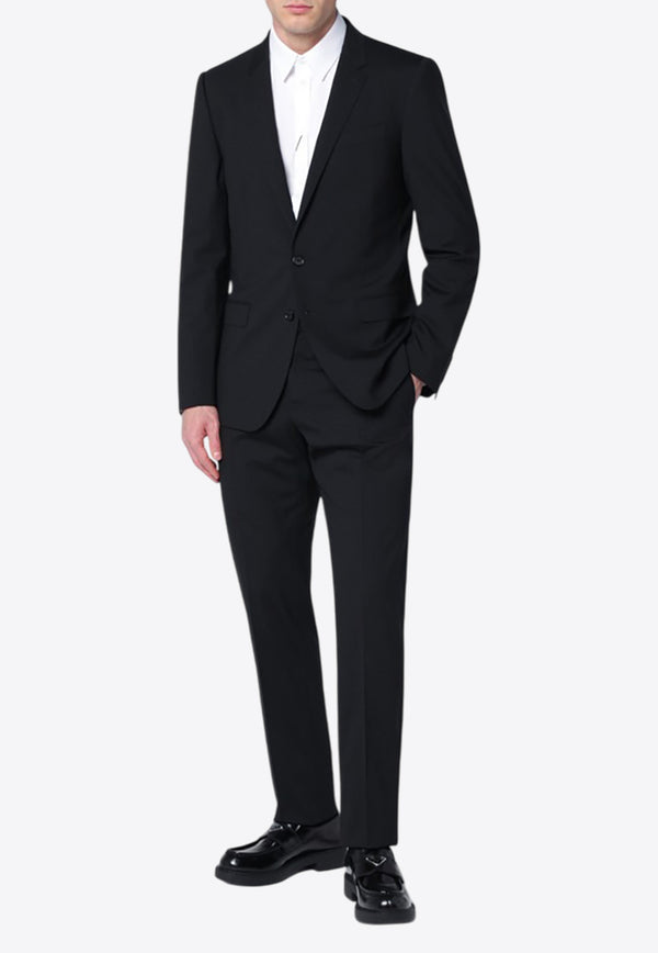 Dolce & Gabbana Wool Single-Breasted Suit Black GK0EMTGF874/Q_DOLCE-N0000