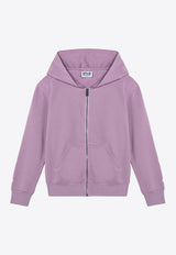 Golden Goose DB Kids Girls Essential Zip-Up Sweatshirt Lilac GKP01770P001727/P_GOLDE-82760