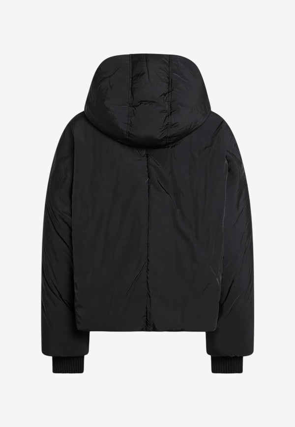 Sportmax Water-Repellent Cropped Down Jacket  Black GLIZIANY/R_SPORM-003