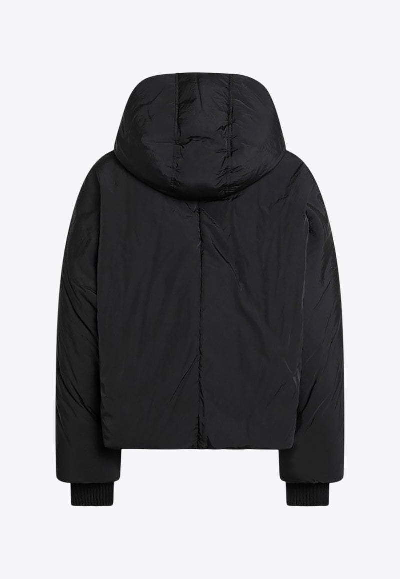 Sportmax Water-Repellent Cropped Down Jacket  Black GLIZIANY/R_SPORM-003