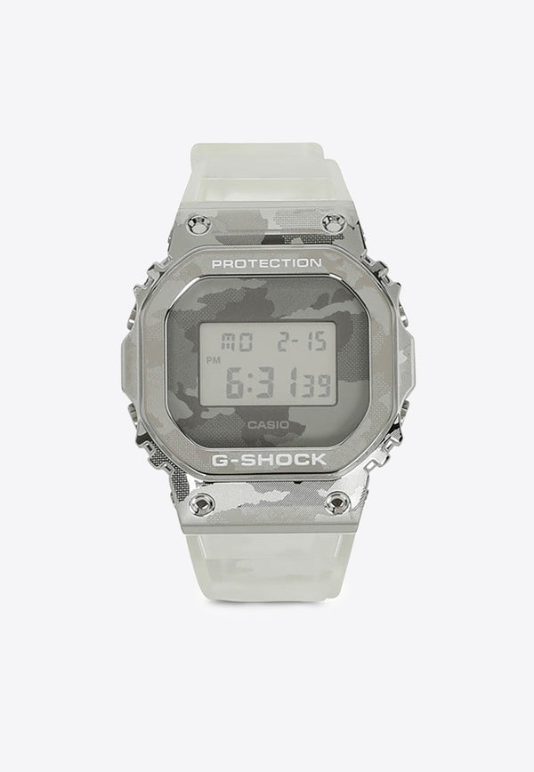 Casio G-Shock Resin Stainless Steel Digital Watch GM-5600SCM-1ERPVC/1