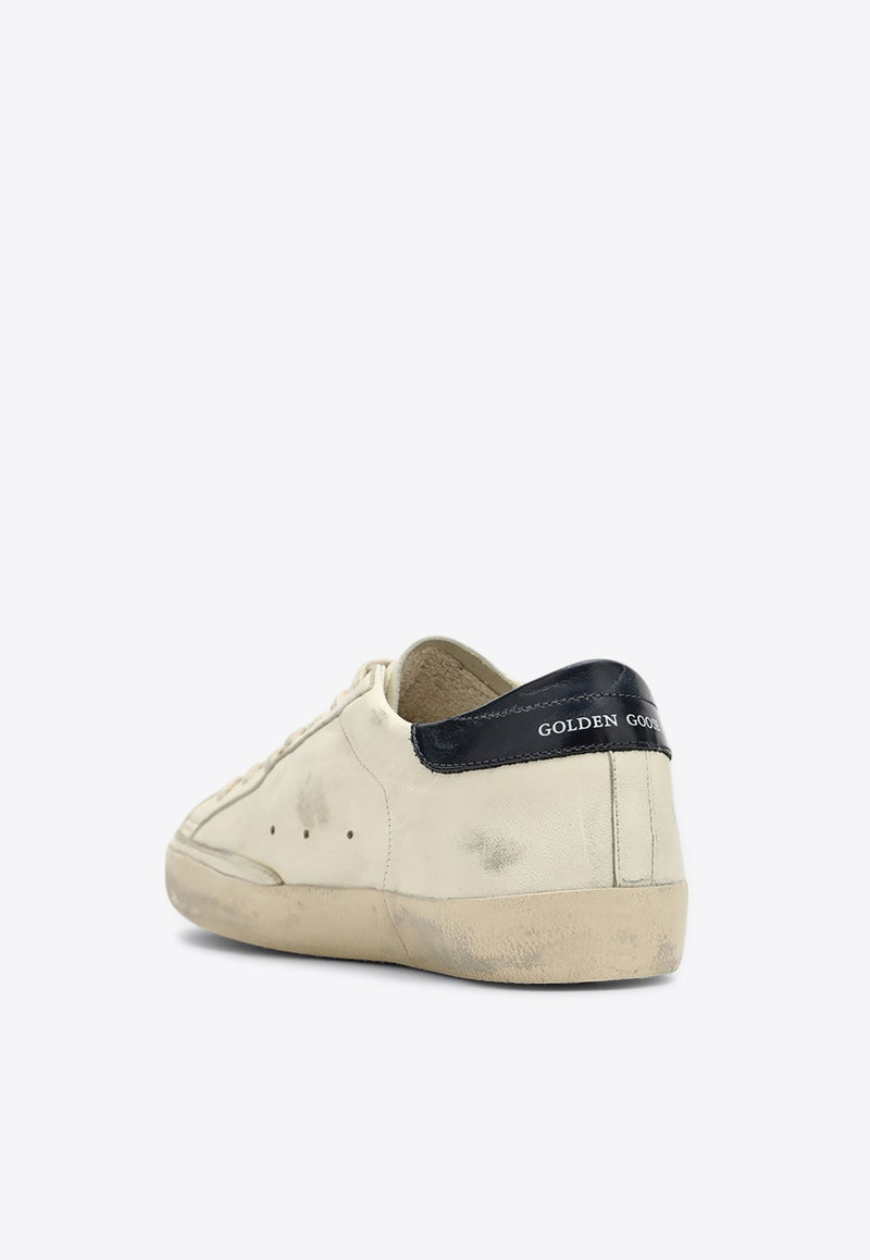 Golden Goose DB Super-Star Leather Low-Top Sneakers Beige GMF00101F004164/R_GOLDE-15430