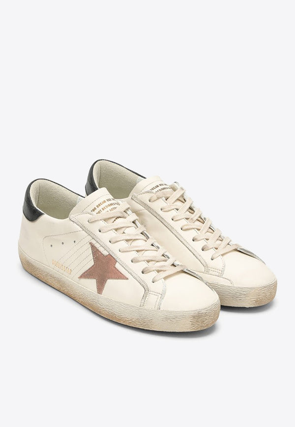 Golden Goose DB Super-Star Leather Low-Top Sneakers White GMF00101F005366/O_GOLDE-10390