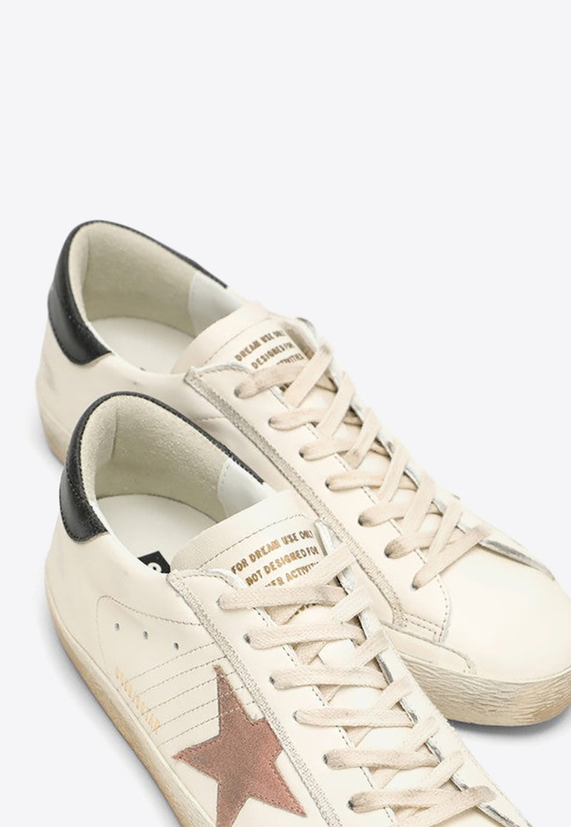 Golden Goose DB Super-Star Leather Low-Top Sneakers White GMF00101F005366/O_GOLDE-10390