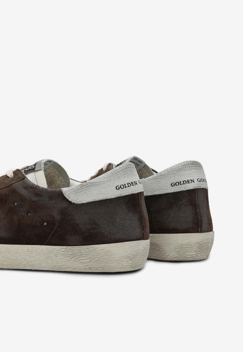 Golden Goose DB Super-Star Suede Low-Top Sneakers Brown GMF00101F006151/P_GOLDE-55377