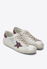 Golden Goose DB Super-Star Distressed Leather Sneakers White GMF00101F008114/S_GOLDE-10350