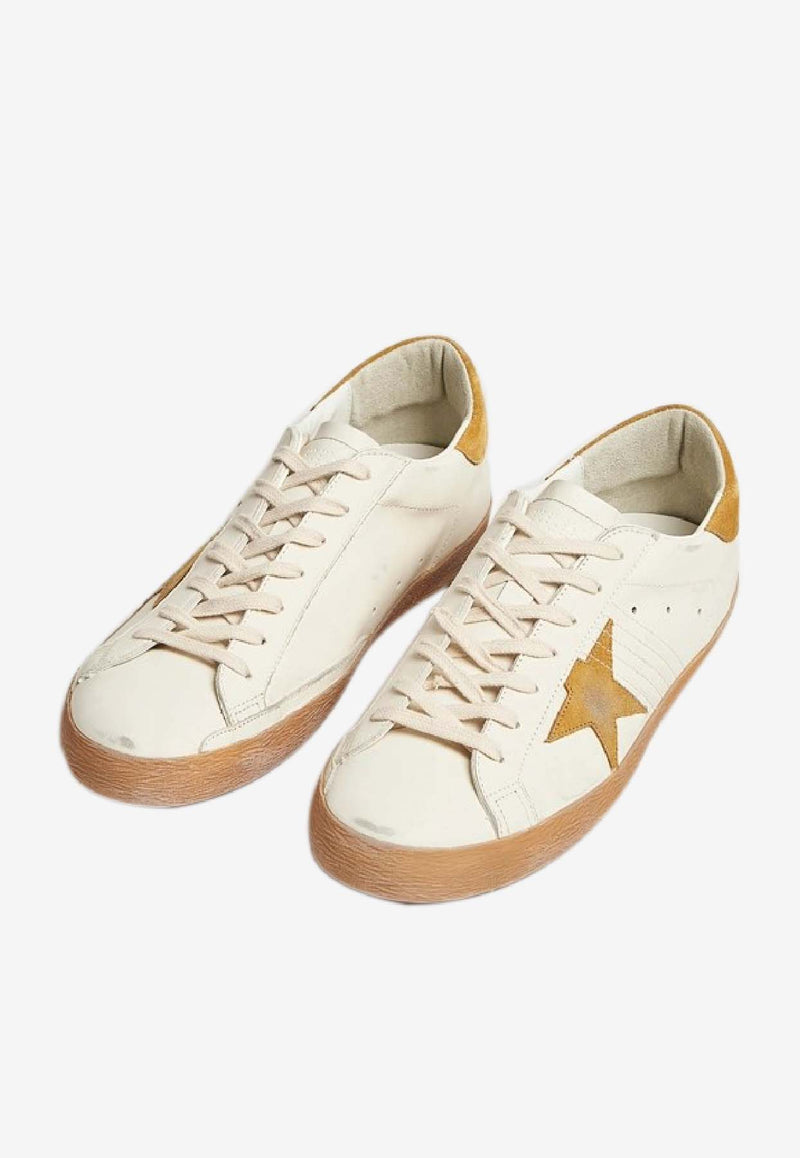 Golden Goose DB Super-Star Leather Low-Top Sneakers White GMF00101.F007522.12277_WHITE MULT