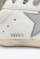 Golden Goose DB Super-Star Low-Top Sneakers with Laminated Star White GMF00102F004167/O_GOLDE-82171
