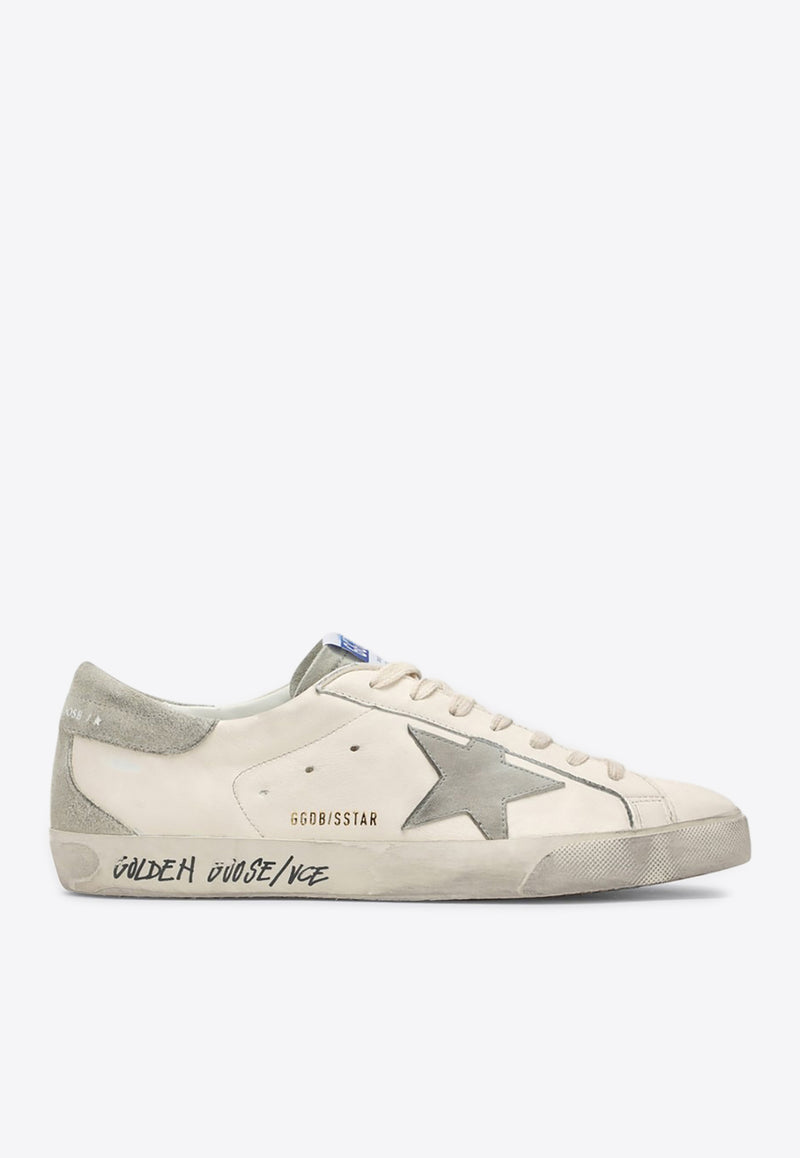 Golden Goose DB Super-Star Distressed Low-Top Sneakers White GMF00102F005359/R_GOLDE-11166