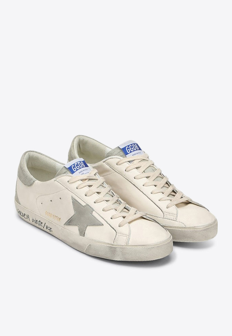Golden Goose DB Super-Star Distressed Low-Top Sneakers White GMF00102F005359/R_GOLDE-11166