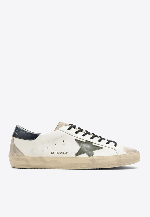 Golden Goose DB Super-Star Distressed Low-Top Sneakers White GMF00102F005419/O_GOLDE-11721