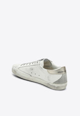 Golden Goose DB Super-Star Distressed Leather Sneakers White GMF00102F006229/P_GOLDE-11939