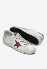 Golden Goose DB Super-Star Distressed Leather Sneakers White GMF00102F006229/P_GOLDE-11939