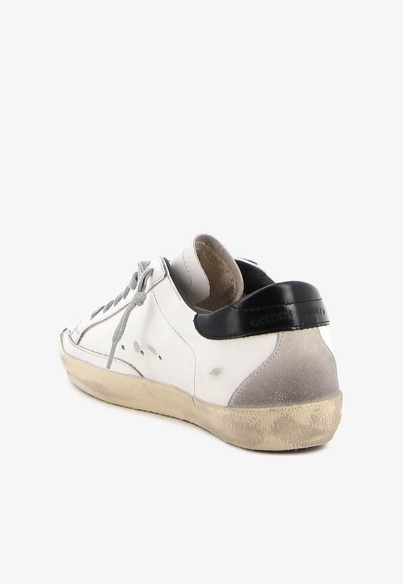 Golden Goose DB Super-Star Distressed Leather Sneakers White GMF00102.F000318.10220WHITE