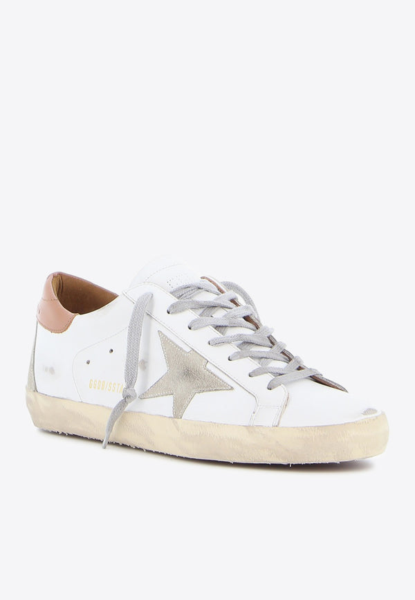 Golden Goose DB Super-Star Leather Low-Top Sneakers GMF00102.F002182.10803BROWN MULTI