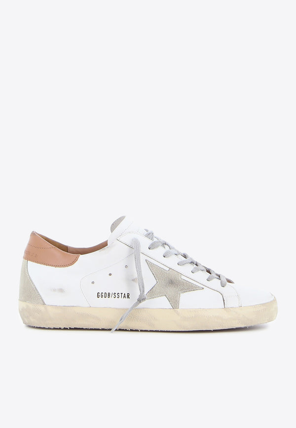 Golden Goose DB Super-Star Leather Low-Top Sneakers GMF00102.F002182.10803BROWN MULTI