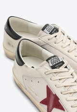 Golden Goose DB Super-Star Leather and Mesh Sneakers White GMF00103F005399/O_GOLDE-11715