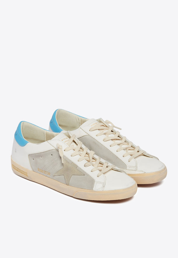 Golden Goose DB Super-Star Paneled Low-Top Sneakers GMF00103.F005398.11156BLUE MULTI