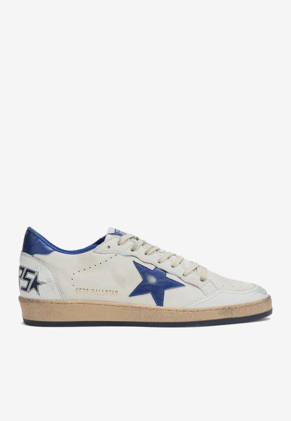 Golden Goose DB Ball Star Leather Low-Top Sneakers White GMF00117F002198/R_GOLDE-10327