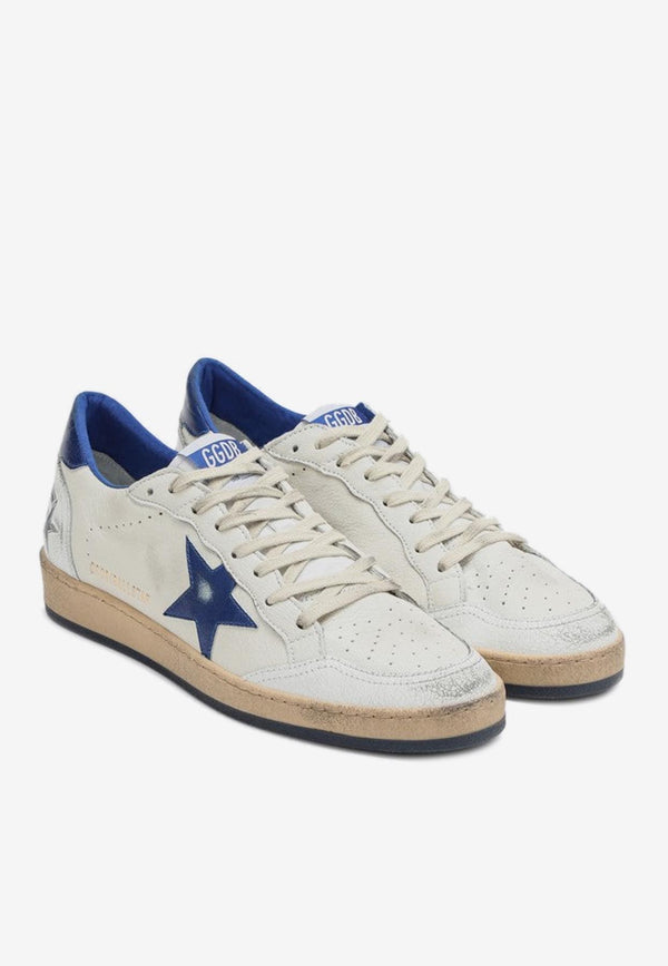 Golden Goose DB Ball Star Leather Low-Top Sneakers White GMF00117F002198/R_GOLDE-10327