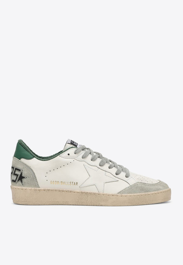 Golden Goose DB Ball Star Vintage-Effect Low-Top Sneakers GMF00117F004746/O_GOLDE-10802