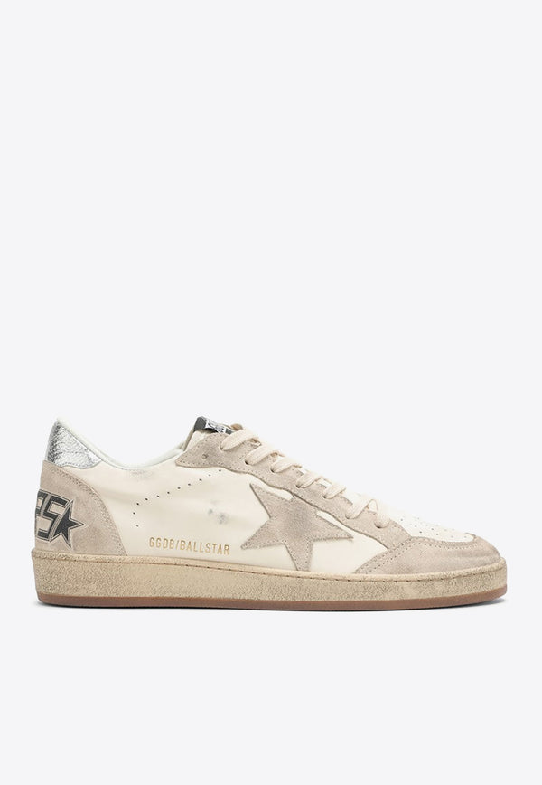 Golden Goose DB Ball Star Low-Top Vintage Sneakers White GMF00117F005406/O_GOLDE-11698