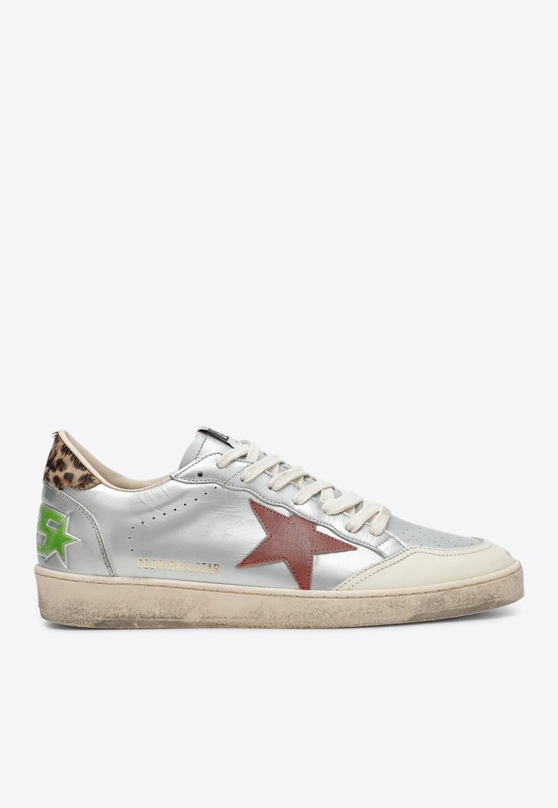 Golden Goose DB Ballstar Leather Sneakers GMF00117F007492/R_GOLDE-70332