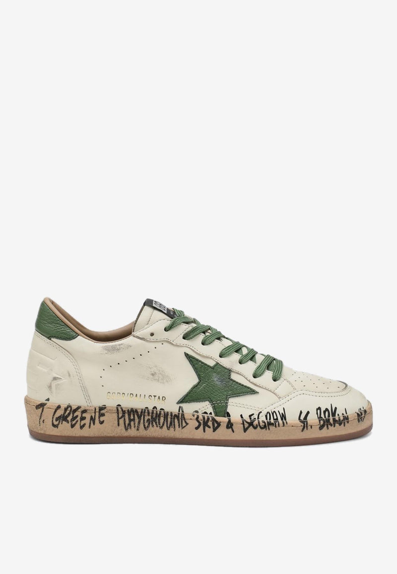 Golden Goose DB Ball-Star Low-Top Sneakers White GMF00117F007497/R_GOLDE-10502