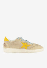 Golden Goose DB Ball Star Suede Low-Top Sneakers Beige GMF00117.F007495.15778_TAUPE