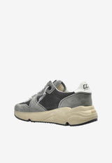 Golden Goose DB Running Suede Low-Top Sneakers Green GMF00126.F007576.35933_GREEN MULT