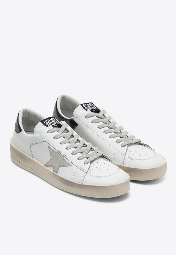 Golden Goose DB Stardan Leather Low-Top Sneakers White GMF00128F000567/N_GOLDE-10220