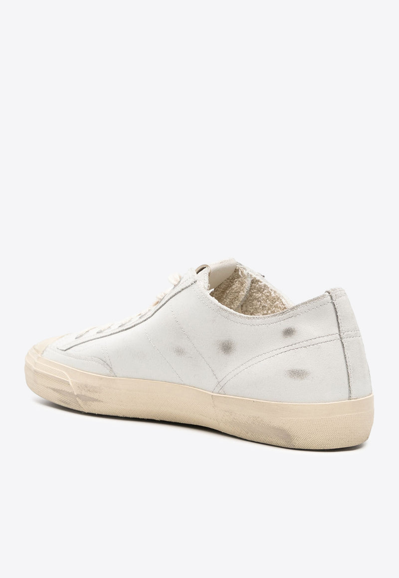 Golden Goose DB V-Star Leather Low-Top Sneakers White GMF00129.F005297.10793WHITE MULTI