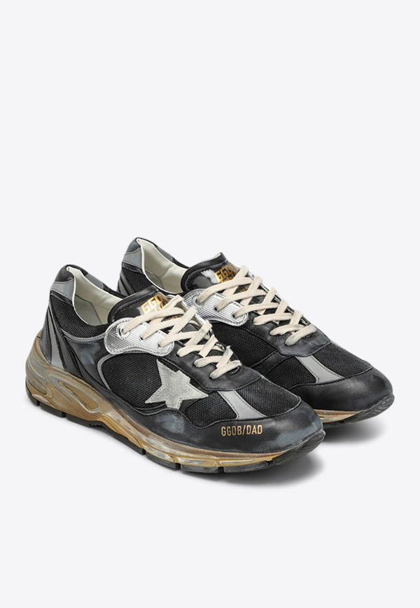 Golden Goose DB Running Dad Low-Top Sneakers Black GMF00199F003270/P_GOLDE-90282