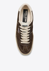 Golden Goose DB Soul Star Low-Top Suede Sneakers Brown GMF00464F005047/O_GOLDE-55567
