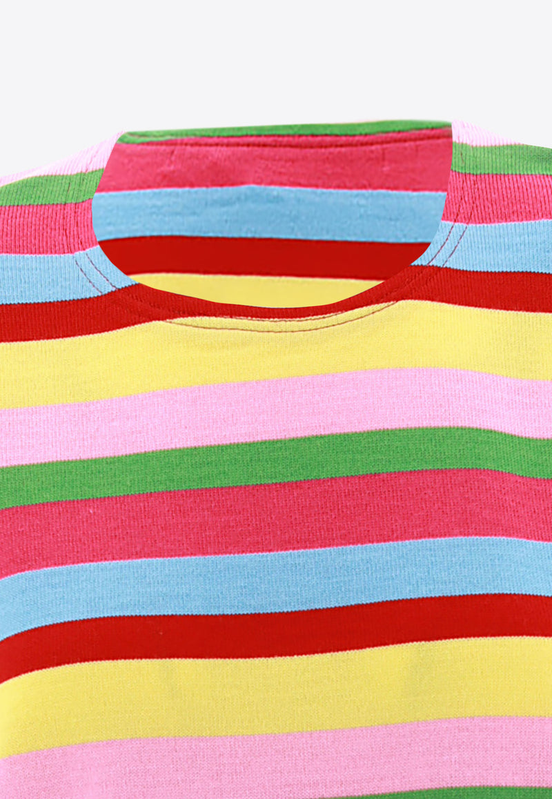 Comme Des Garçons Striped Knitted Sweater Multicolor GMN010_000_MULTI