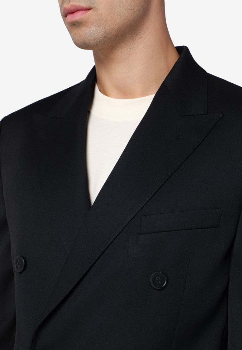 Golden Goose DB Double-Breasted Wool Blazer Black GMP00835P001521/P_GOLDE-90100